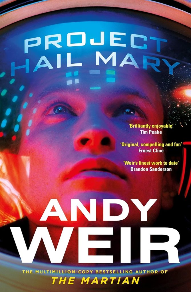 Project Hail Mary by Andy Weird front book cover
