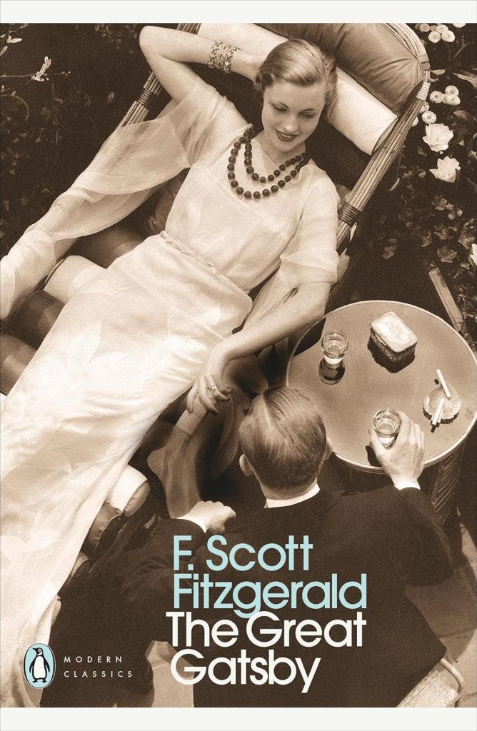 The Great Gatsby by F Scott Fitzgerald Front Book Cover