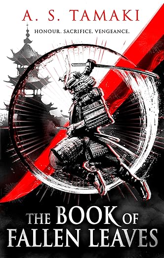 the book of fallen leaves cover, by A S Tamaki