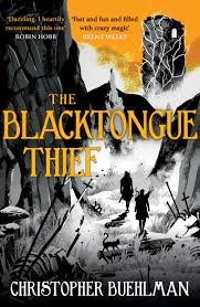 the blacktongue thief book cover by christopher buehlman